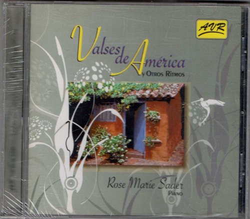 Rose Marie Sader. Valses. Cd Original Usado Qqa. Promo