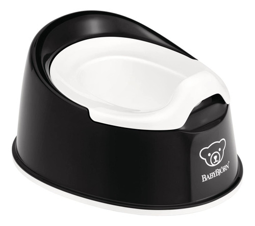 Babybjörn Smart Potty, Negro/blanco