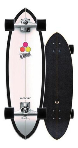 Longboard Carver Cx4 Black Beauty 31.75  X 9.75  - La Isla