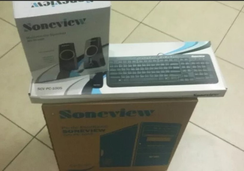 Imagen 2 de 2 de Computadora Soneview Pc 1005 Amd A4-3300 4gb Ram 500dd