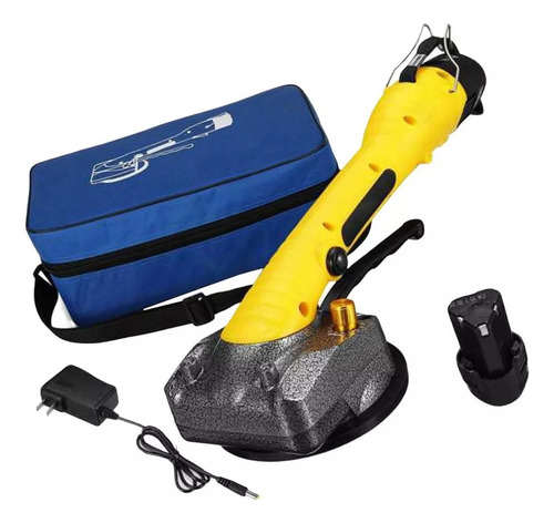 Herramienta Vibradora Ajustable Para Baldosas De Amarillo