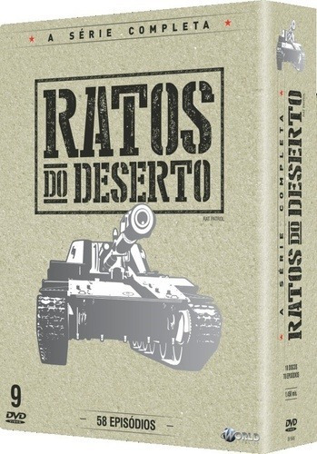 Imagem 1 de 2 de Box Dvd: Ratos Do Deserto A Série Completa - Origi. Lacrado