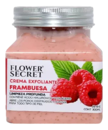 Exfoliante Corporal Flower Secrets 300ml Limpieza Piel