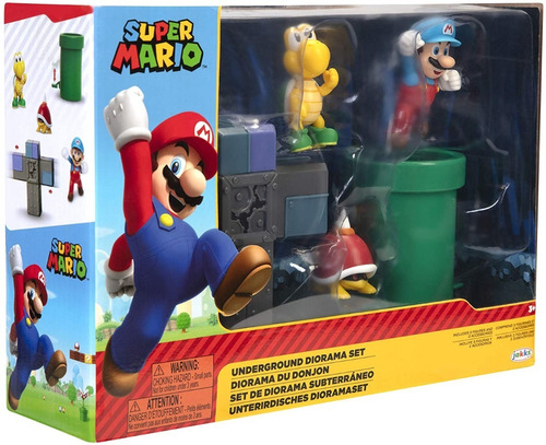 World Of Nintendo: Set De Diorama Subterraneo, Super Mario 