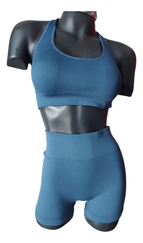 Coordinado Deportivo Para Mujer Top Y Licra