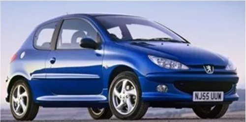 Maquina Cristal Peugeot 206 99/04 Manual 5 Ptas Derecha (s)