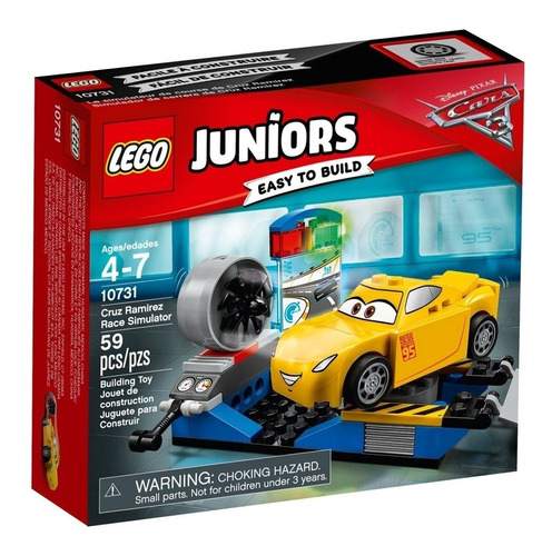 Lego Juniors 10731 Disney Cars Cruz Ramirez Mundo Manias