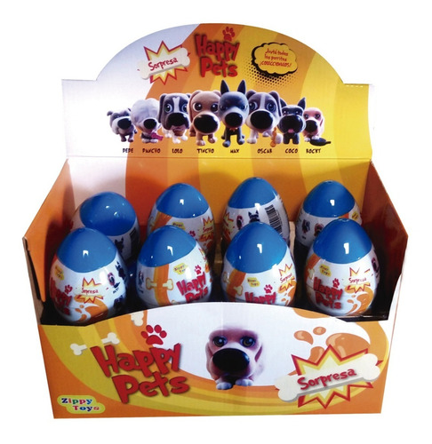 Happy Pets Huevito Sorpresa C/ Perrito Coleccionable