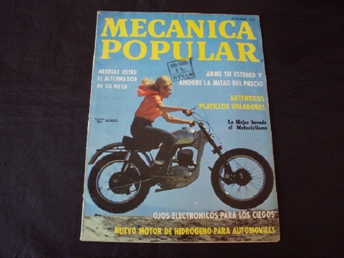 Revista Mecanica Popular (noviembre De 1972)