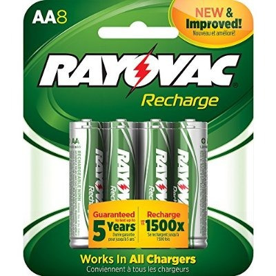 Rayovac Recarga Recargable 1350 Mah Nimh Aa Pre-charged Bate