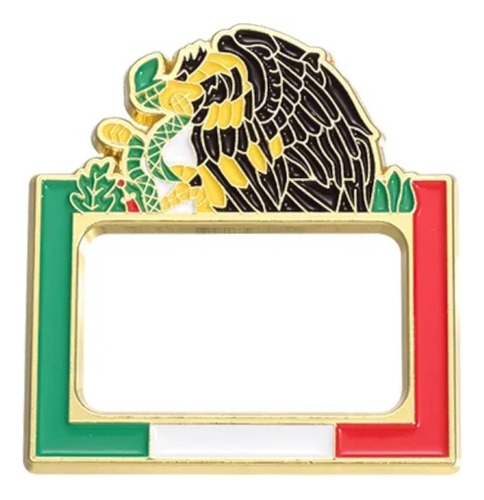 Pin Broche Metálico Para Gorra - Bandera Nacional México
