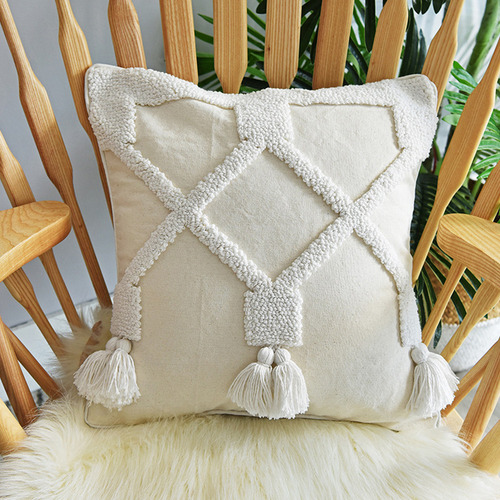 Hh Cojín Bohemio Texturizado (3 #mold) Para Funda Tejida