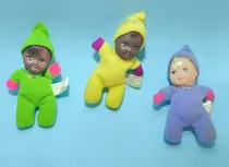 Comprar Lote 3  Boneca Fofoletes Das Cores: Roxo. Verde E Amarelo