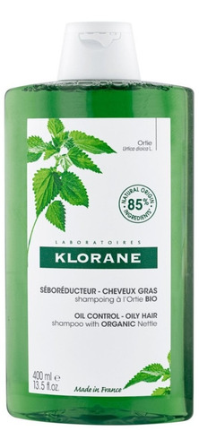  Klorane Oil Control Oily Hair Shampoo 400ml Cabello Graso