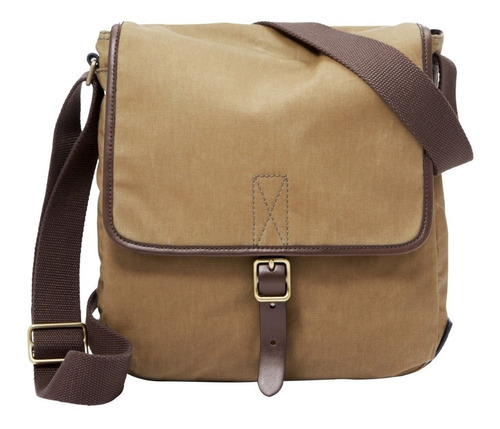 Bolsa De Caballero Fossil Mbg9358200 Color Café