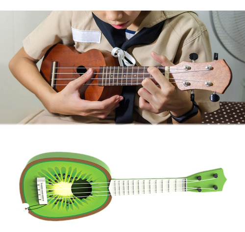 Toy De Ukelele Guitarra Color Al Azar Para Mejorar El