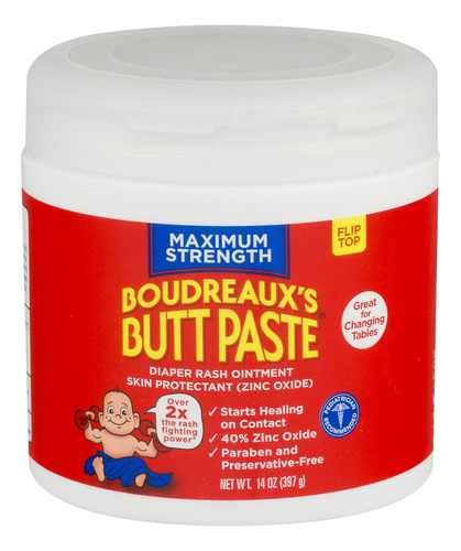 Boudreaux's Butt Paste Ungüento Para La Erupción Del Pañal