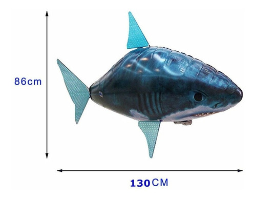 Imagem 9 de 10 de Peixe Voador Tubarão Nemo 140 Cm Air Swimmer Pronta Entrega