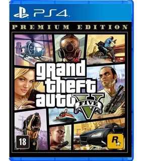 Grand Theft Auto V Midia Fisica Novo Original Lacrado Ps4