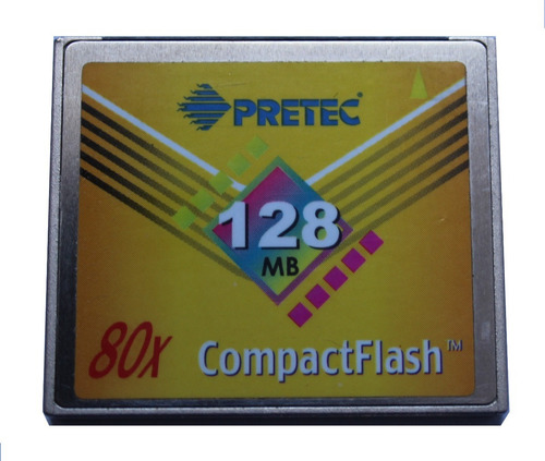 Memoria Compact Flash Pretec 128mb Cf