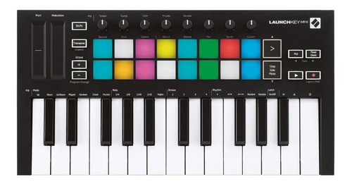 Controlador Midi Novation Launchkey Mini Mk3 Oferta!!!