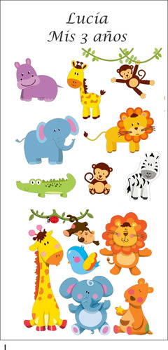 Stickers Souvenirs Cumpleaños, Eventos