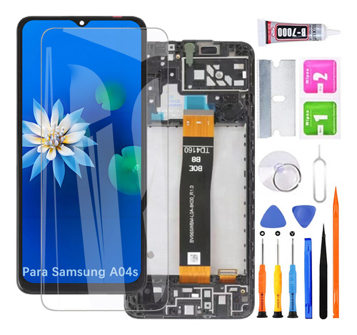 Pantalla Para Samsung A04s A047m A047f Con Marco