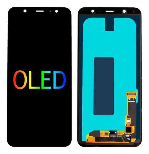 Frontal Display Tela Touch Compatível A6 Plus A605 Oled +pel