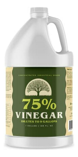 Ecoxall Premium Grade - 75% Vinagre Puro - 1 Galón - Limpiad