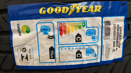 Combo 4 Pneus 225/45 R17 Efficientgrip Perform Goodyear 94w