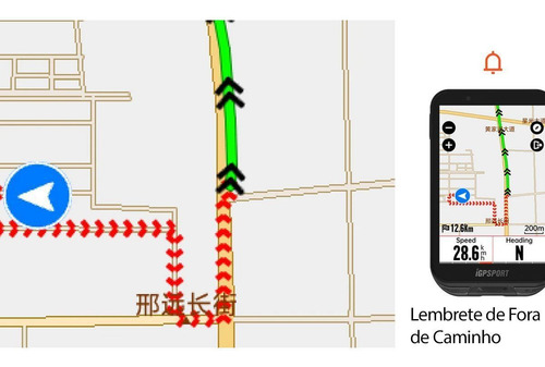 Ciclocomputador Com Gps Igpsport Igs800 Bundle