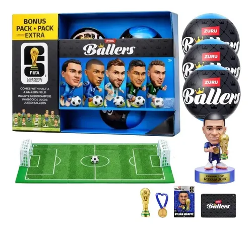 Z Zuru Ballers Fifa World Cup Fut 2026 Pack 3 Com Médio Z