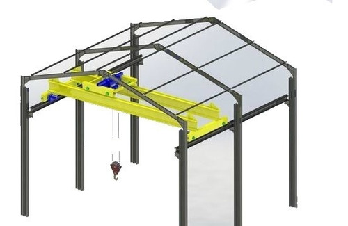 Imagen 2 de 4 de Polipasto Electrico Con Trolley 3 Ton, 12 Metros