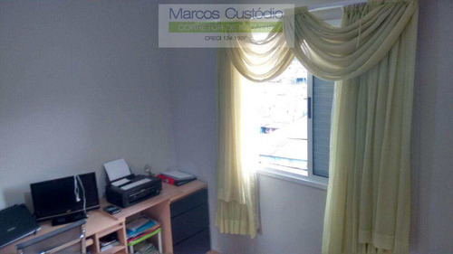 Imagem 9 de 12 de Apartamento Com 3 Dorms, Vila Metalúrgica, Santo André - R$ 369 Mil, Cod: 696 - V696