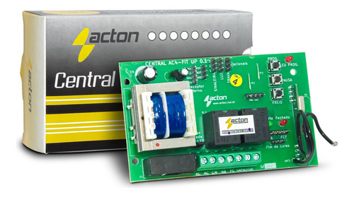 Kit Central Placa Motor Portão Eletrônico + 2 Control 433mhz