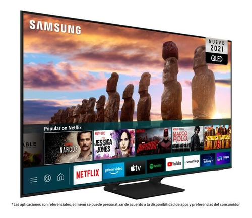 Imagen 6 de 7 de Qled Samsung 65 Q70a 4k Uhd Smart Tv 2021 Qn65q70aagxzs
