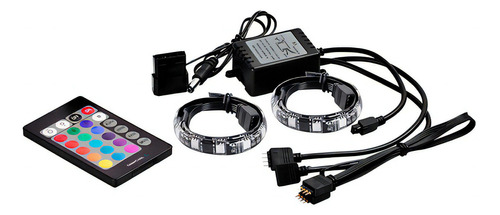 Kit De Iluminacion Rgb Control Y Adaptador Rgb350