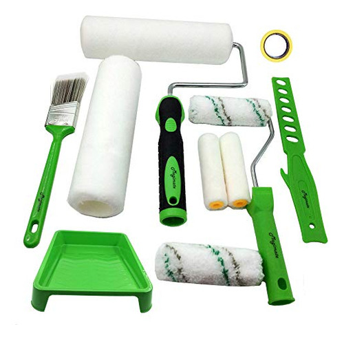 Paint Roller Kit With Tray Large Paint Roller Small Sta...