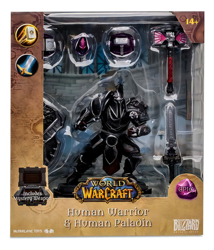 Human Warrior Paladin Epic Mcfarlane Toys World Of Warcraft