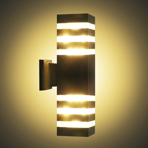 P Lámpara De Pared Led Moderna De Aluminio For Exteriores,