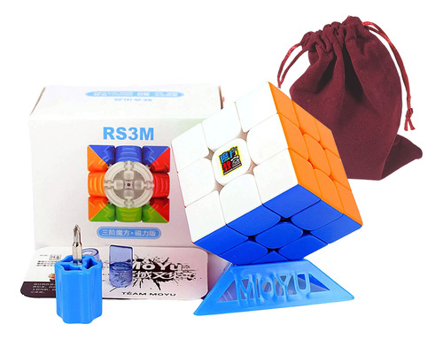 Cubo Rubik 3x3 Moyu Rs3 M Magnetico Rs3m