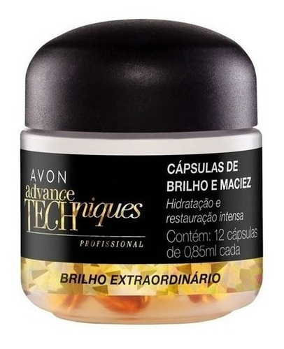 Capsulas De Brillo Y Suavidad Para El Cabello Avon