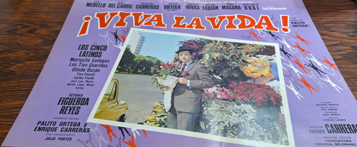 Poster N° 4  Viva La Vida Palito Ortega  Año 1969