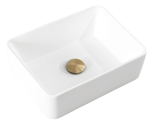 Lavabo Mimo Ceramica Ovalin Brianna 1223-01, Rectangular