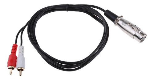 // Cable De Divisor Xlr Y Xlr A 2 Cable Adaptador Estéreo