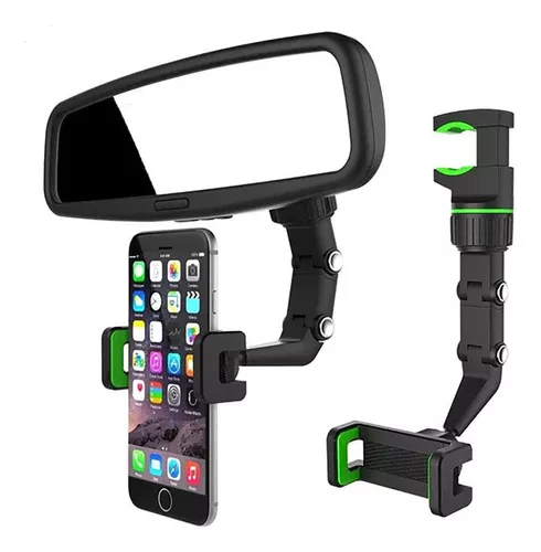 Suporte de Celular Para Retrovisor Veicular Universal Carro Caminhonete  Caminhão Smartphone iPhone Samsung Todos