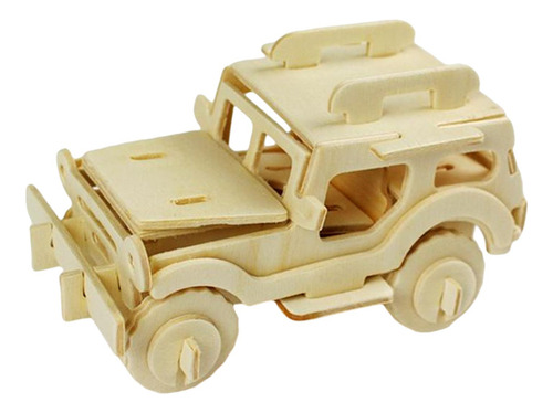 Kit De Modelo De Coche De Rompecabezas De Todoterreno