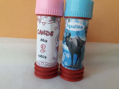 Imagen 5 de 11 de Burbujeros Personalizados X 10 Unidades Para Sorpresitas!