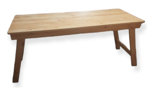 Mesa Madera Plegable Grande Barbacoa 