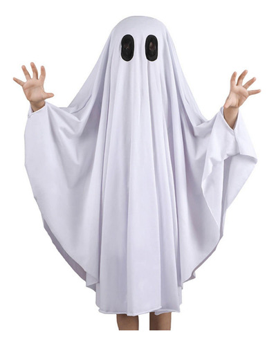 Unisex Kid Ghost Disfraz De La Niña Halloween Fantantía Cosp